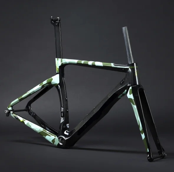 New Style Recommendation T1000 Carbon Speed Racing Bike Frame Titanium Aluminum/Alloy Bicycle Frame