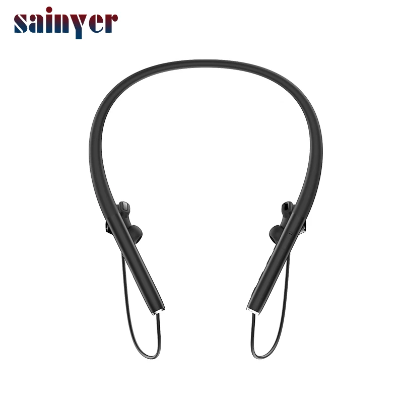 Новинка 200 мАч V5.0 Bluetooth наушники с голубым зубом гарнитура 2020 тренд Беспроводные наушники с шейным ободом H18