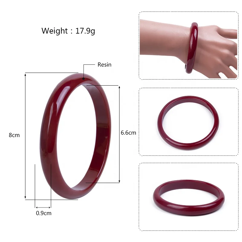 hot selling triangle square round bangles acrylic small wrist resin bangle