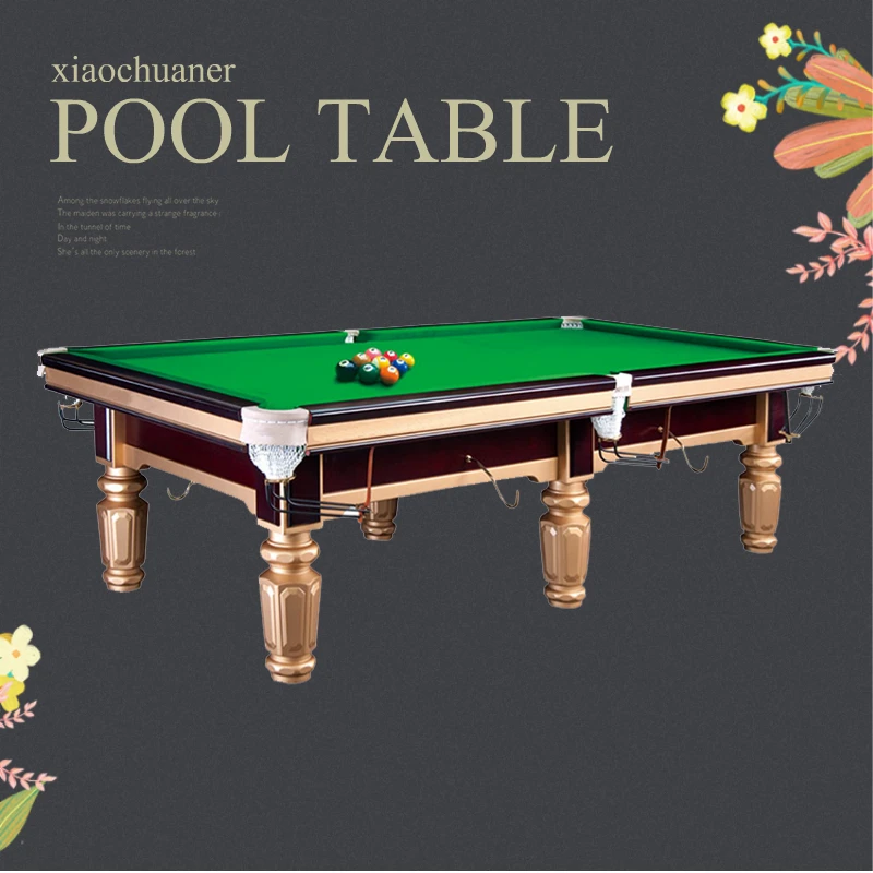 Factory Wholesale Superior billiard table de tennis table black 8 foot 9ft pool table billiard