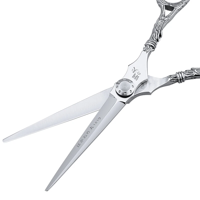 Advanced CNC craft haircut professional hairdressing scissors barber salon scissors with customized logo