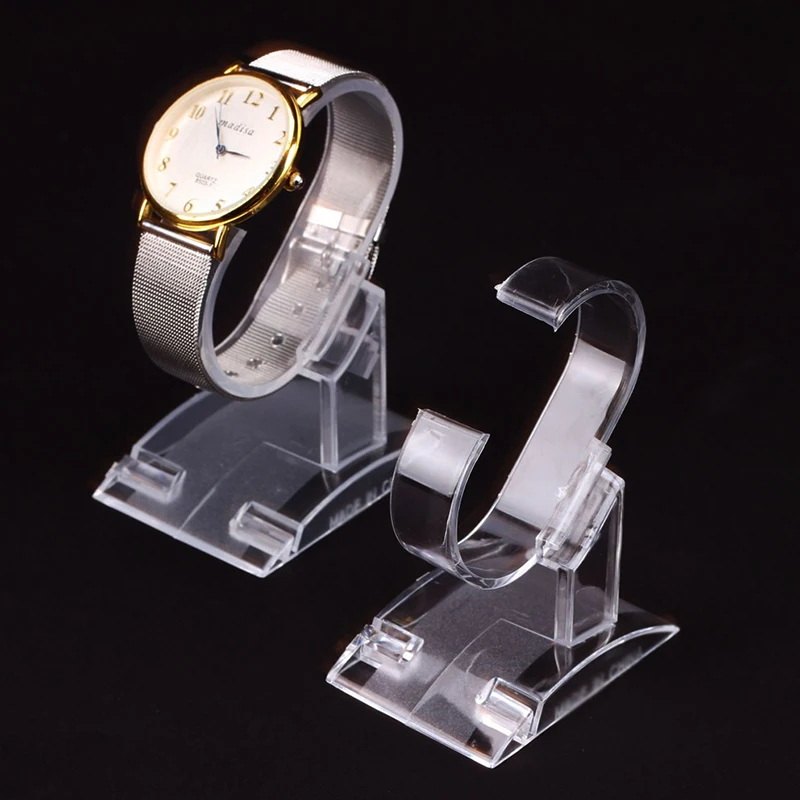 Custom Acrylic wrist Watch Display Stand Clear Acrylic Support Smart Watch Display Holder