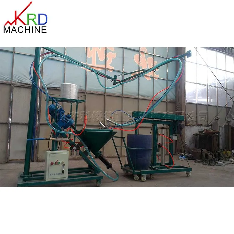 GRC glass fibre wire window casing mortar sprayer  spraying machine for construction industry