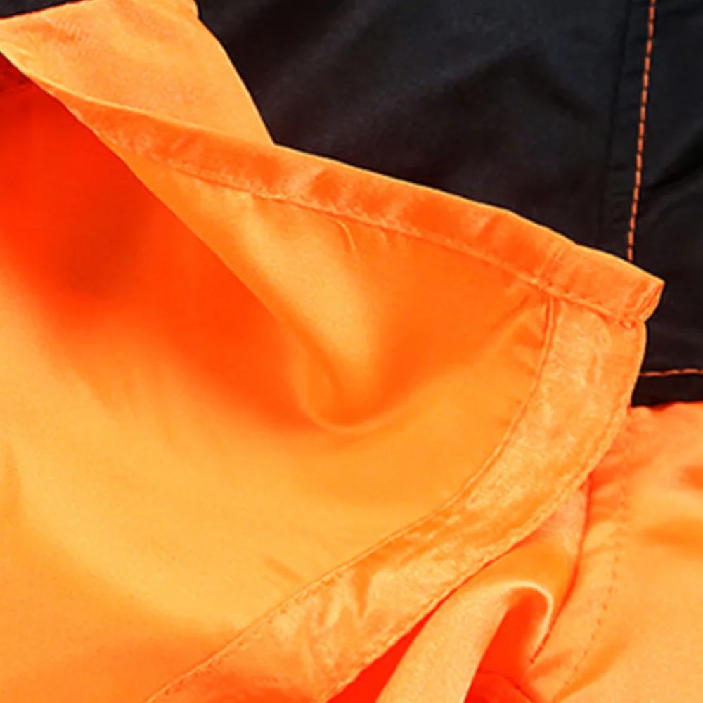 Muay Thai Shorts In Orange And Black Color Muay Thai Shorts Unique Design Hot Product