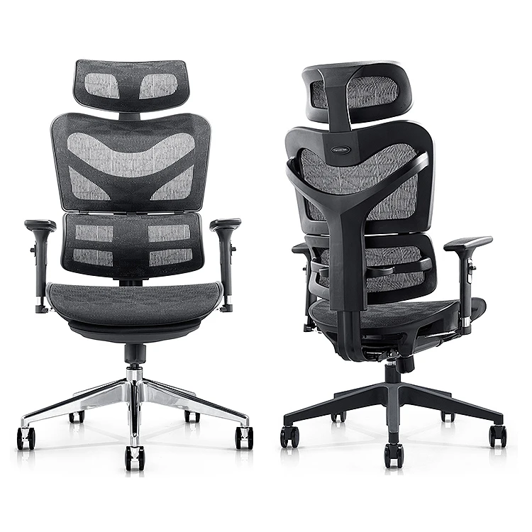 Silla Oficina Adjustable Mesh Chair Executive Office Ergonomic Manager Chair With Headrest