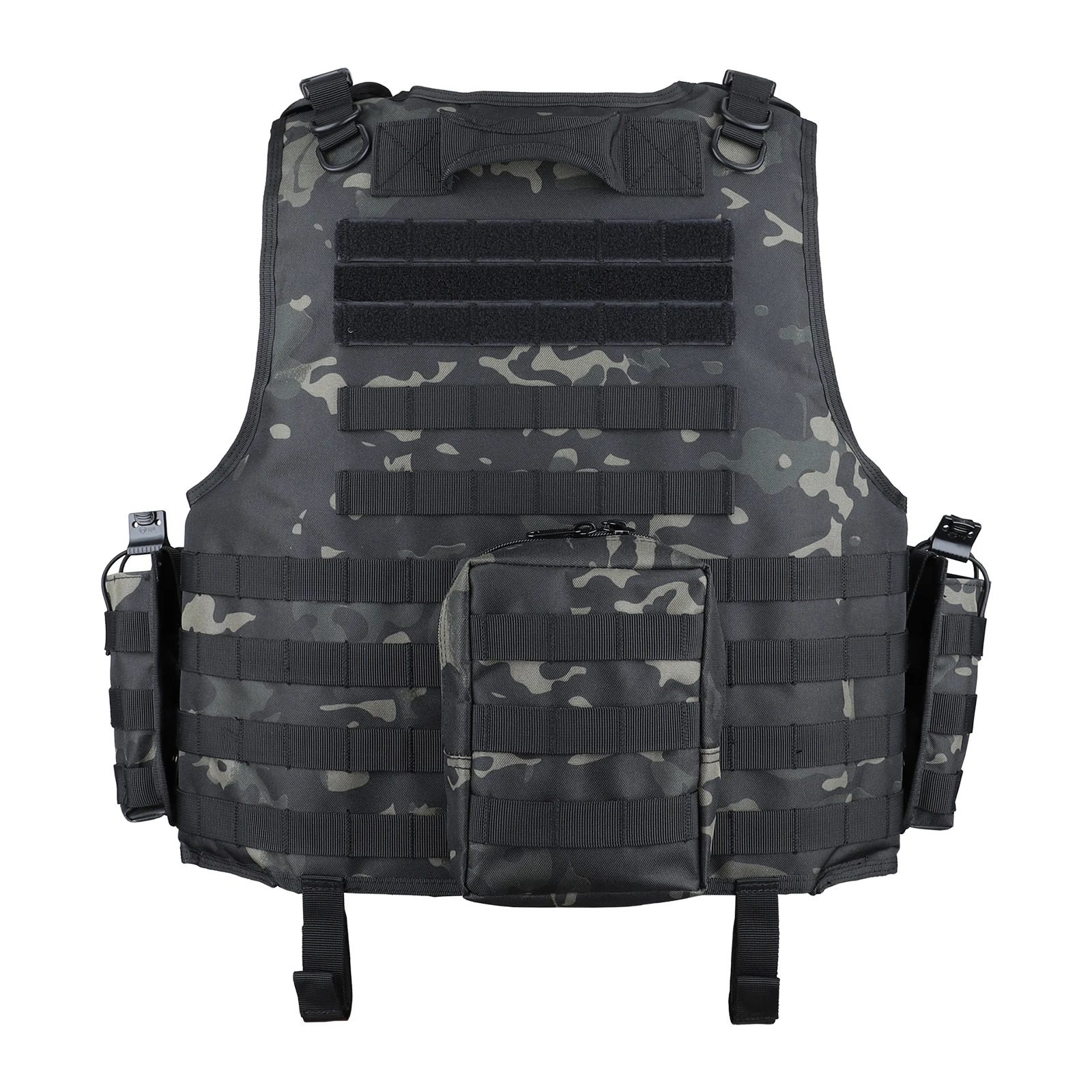 Doublesafe Custom Weight Security Vest Tactical Hunting Molle Tactical Personal Protective Camouflage Vest Plate Carrier For Men