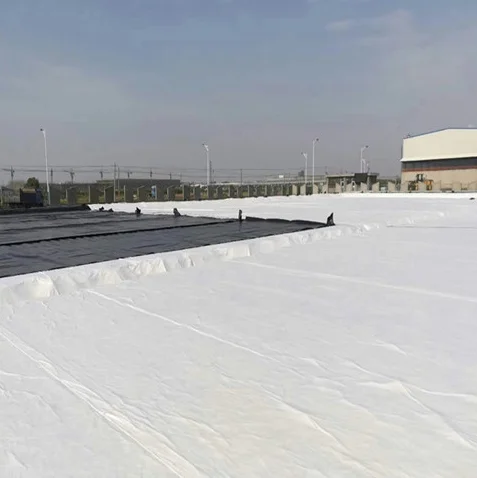 Нетканый прочный геотекстиль штапельного волокна полипропилена Гео текстильная сумка для пляжного зонтика срабатывает защита