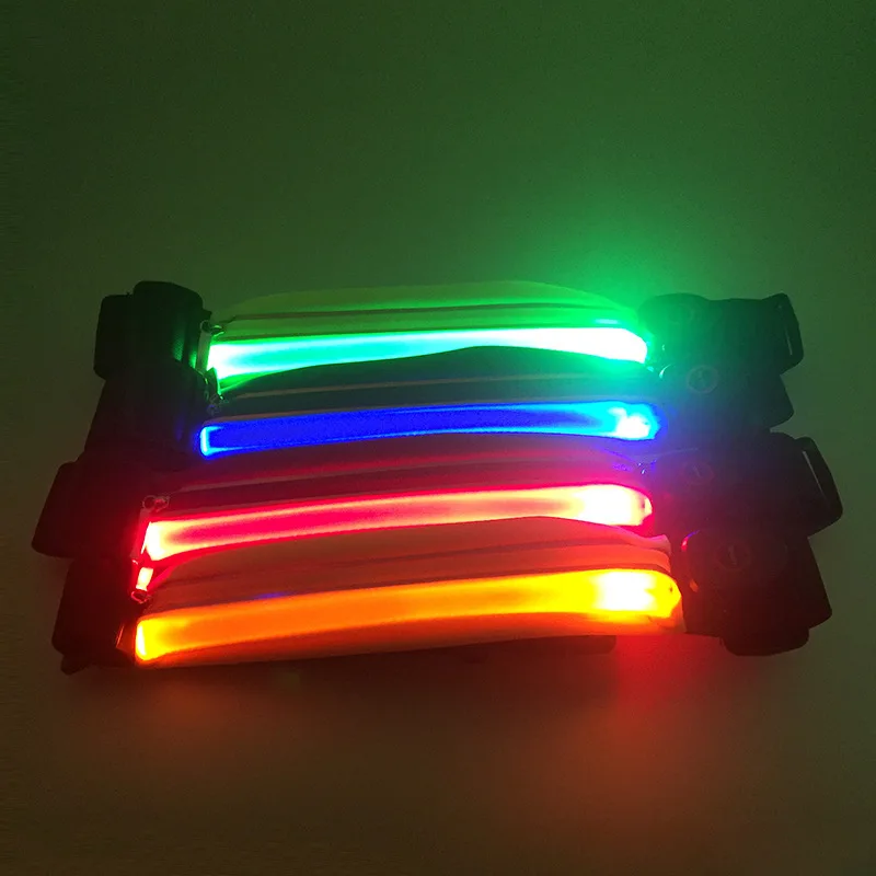 Free Sample Super Quality Waterproof USB Rechargeable LED Running Belt LED Waist Bag