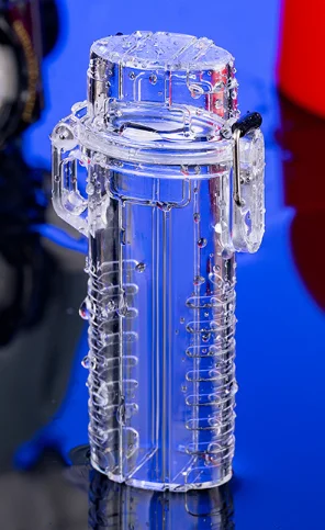 Wholesale Dual-Purpose Waterproof And Moisture-Proof Transparent Cigarette Case Lighter Box