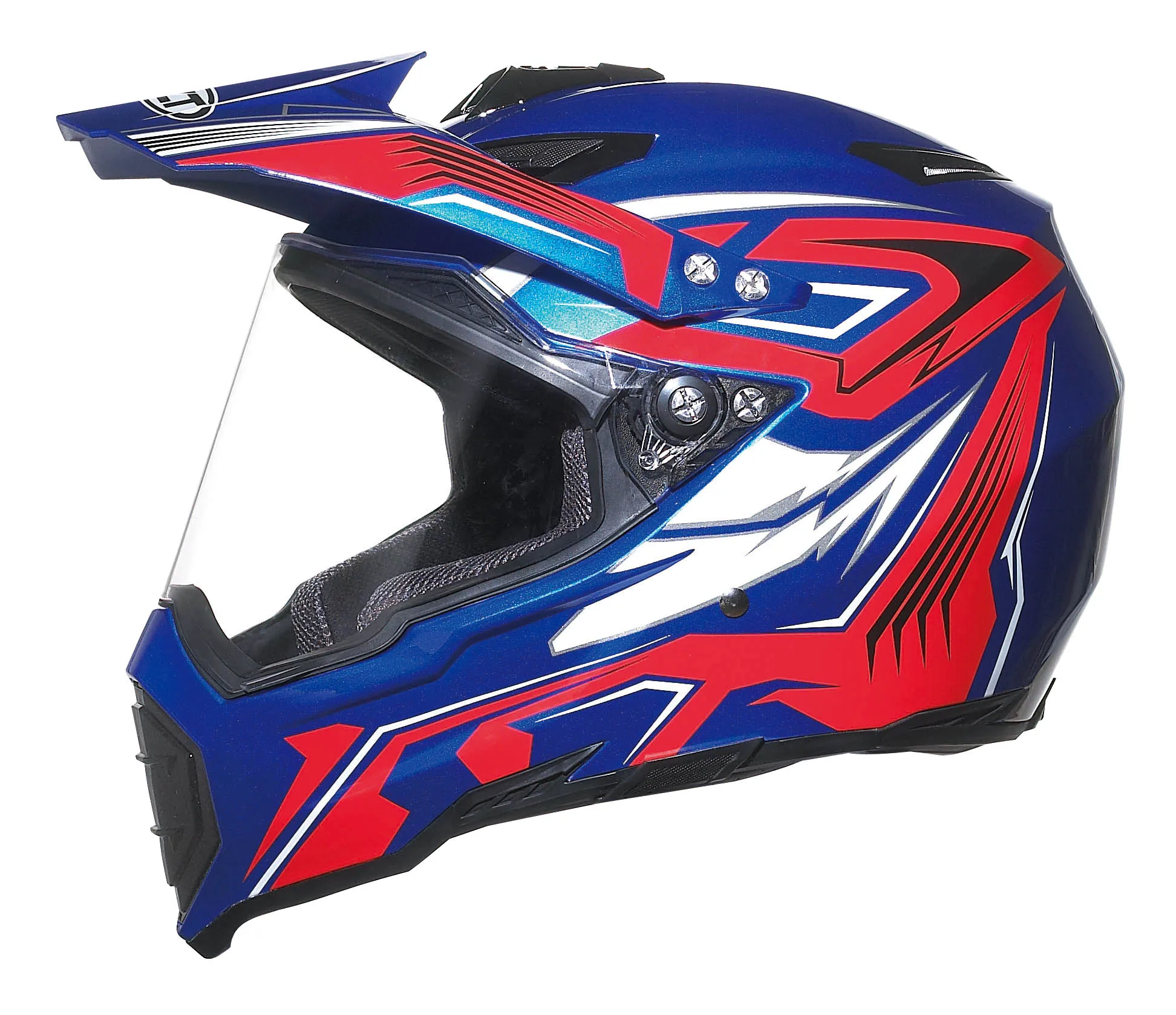 DOT motorcycle adult cross off road helmet with visor