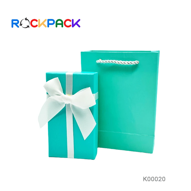 Customized cardboard drawer paper gift box with gift bag for perfume bottle