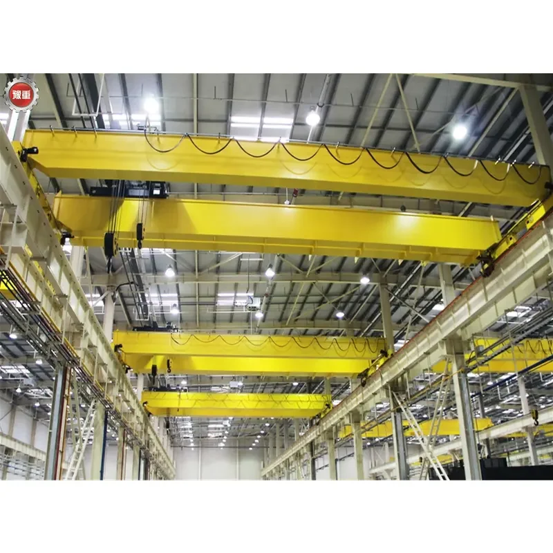 10 Ton Double Girder Overhead Travelling Crane Automated with Core Components