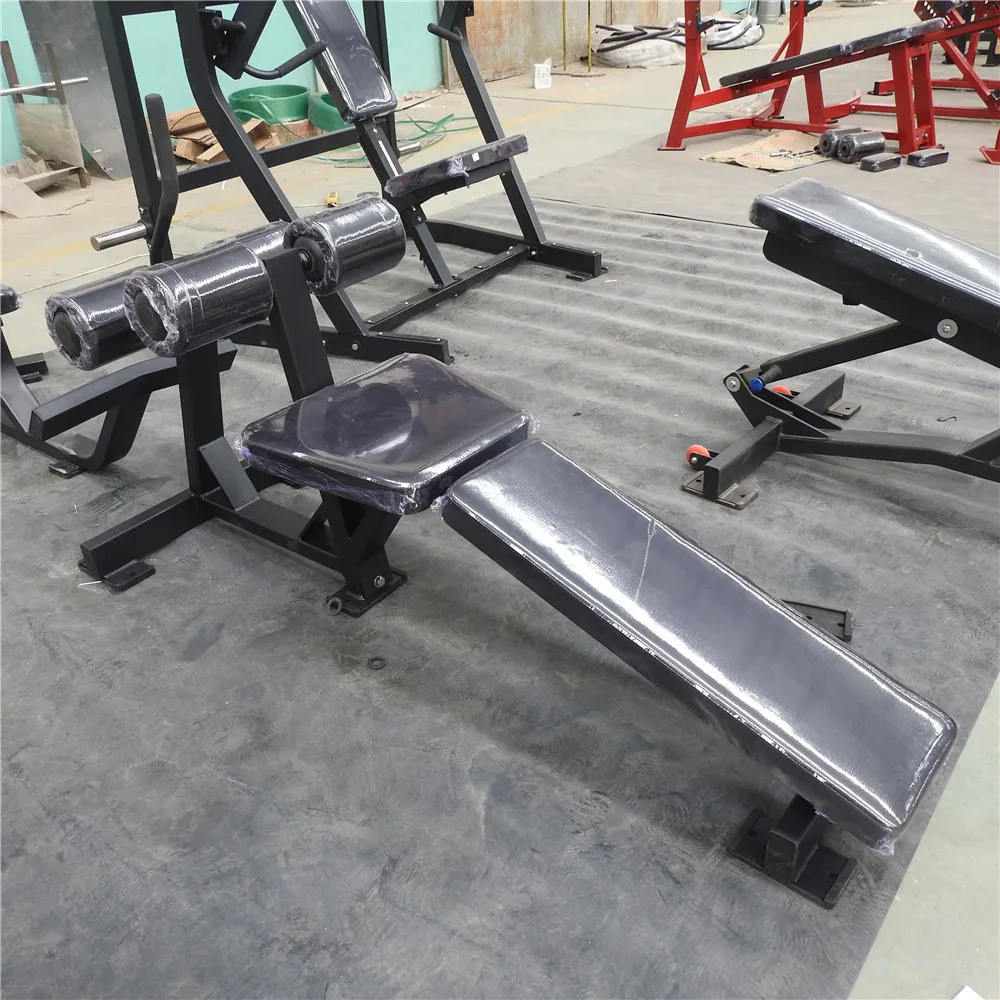 DLEAP Commercial training adjustable sit up AB gym equipment bench incline decline flat weight lifting bench