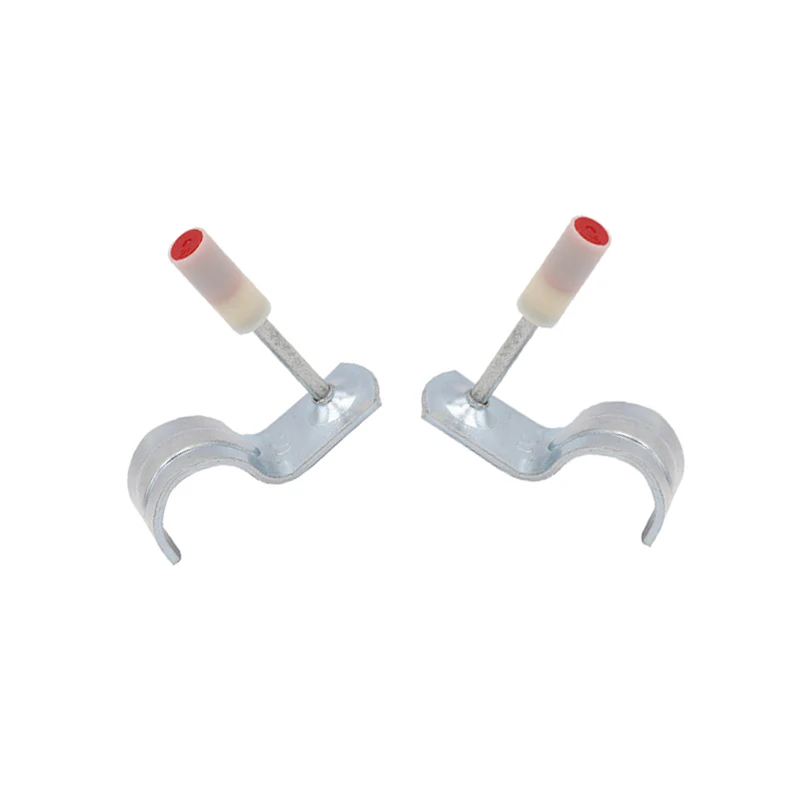 Construction Artifacts Steel Cable Hook Clamp Decorative Cable Hangingt Tool Pipe Fixing Fasteners