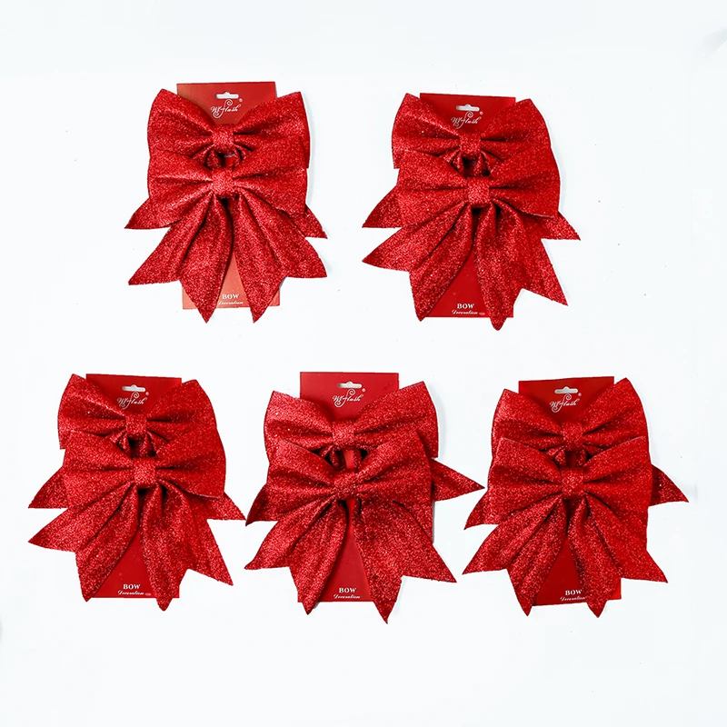 New Arrival  Christmas Tree Bows Decoration Christmas Decoration Supplies