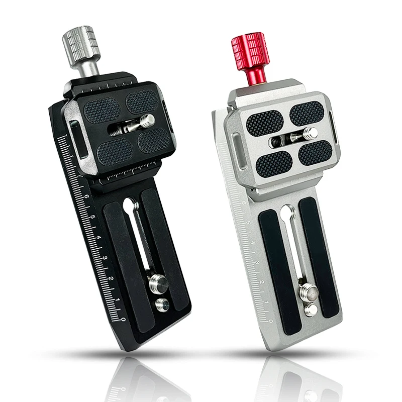 Camera Quick Release Plate with Arca Swiss Style Clamp for DJI Cimbal Stabilizer RS2/RS3/RS3-PRO/RSC2,Black.