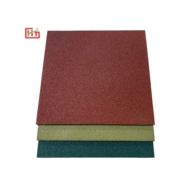 50MM Non-Toxic Playground Rubber Flooring Recycled Rubber Floor Mat Playground Floor Epdm
