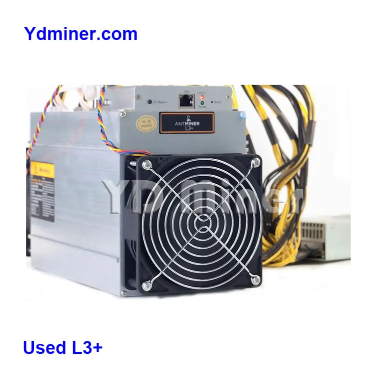Low Power Consumption LTC Miner Second Hand Minner Bitmain L3+ Antminer L3++