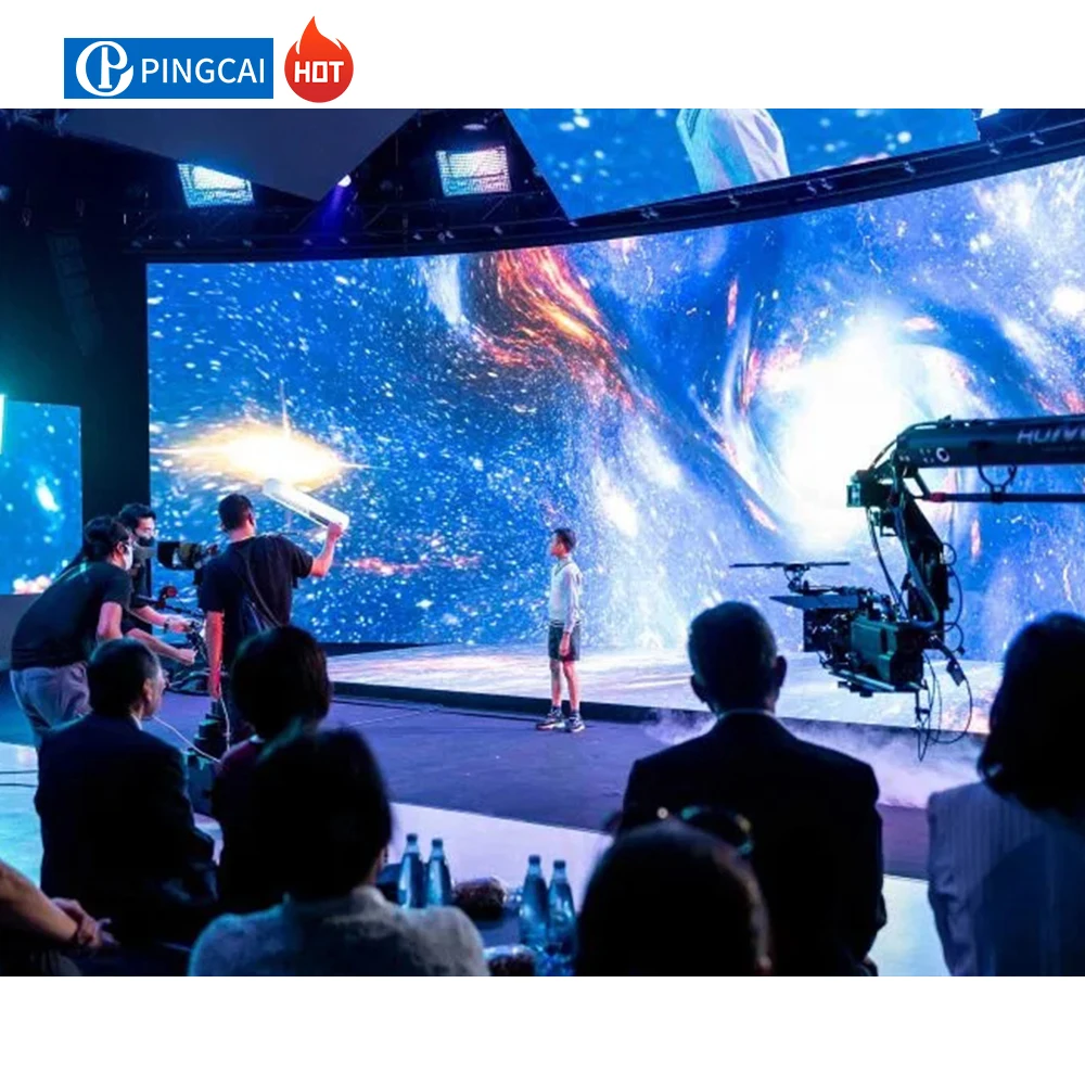 3D светодиодный экран P3.91 P2.604 голограмма пленка дисплей XR Видео Фон для рекламы торговых центров Выставочные залы