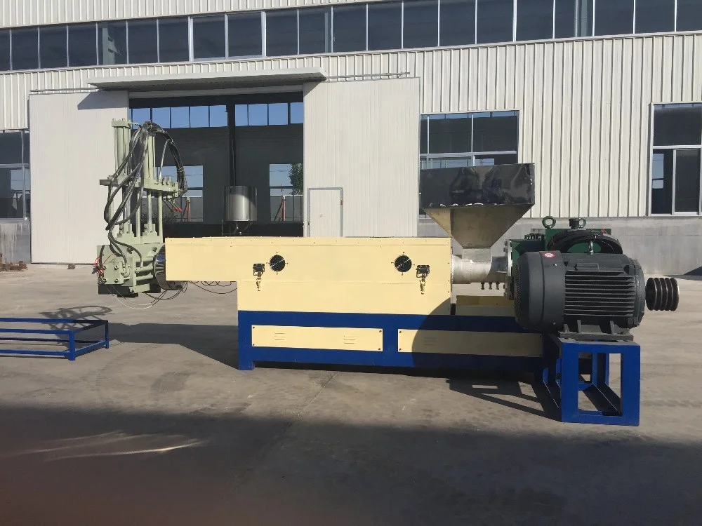 waste plastic granulator/plastic recycle extruder machine manufacturer