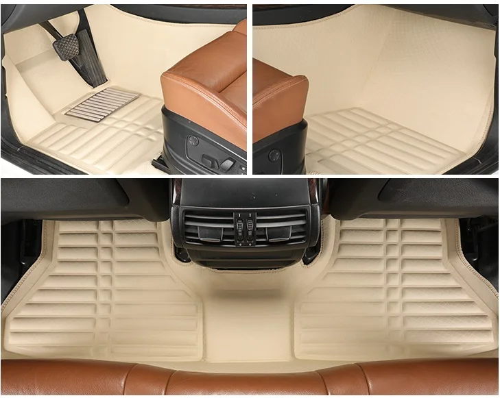 Professional Manufacture Hard Wearing 5D Interior Accessories Floor Car Mats for IONIC