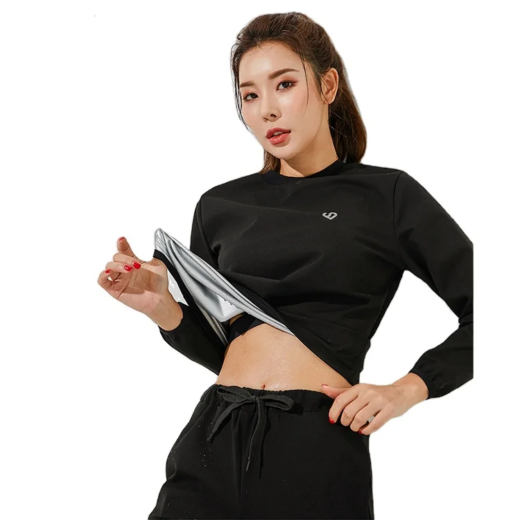 Sweat Enhancing Fat Burner Gym Fitness Ladies Neoprene Plus Size XXXXL Sports Suan Suit