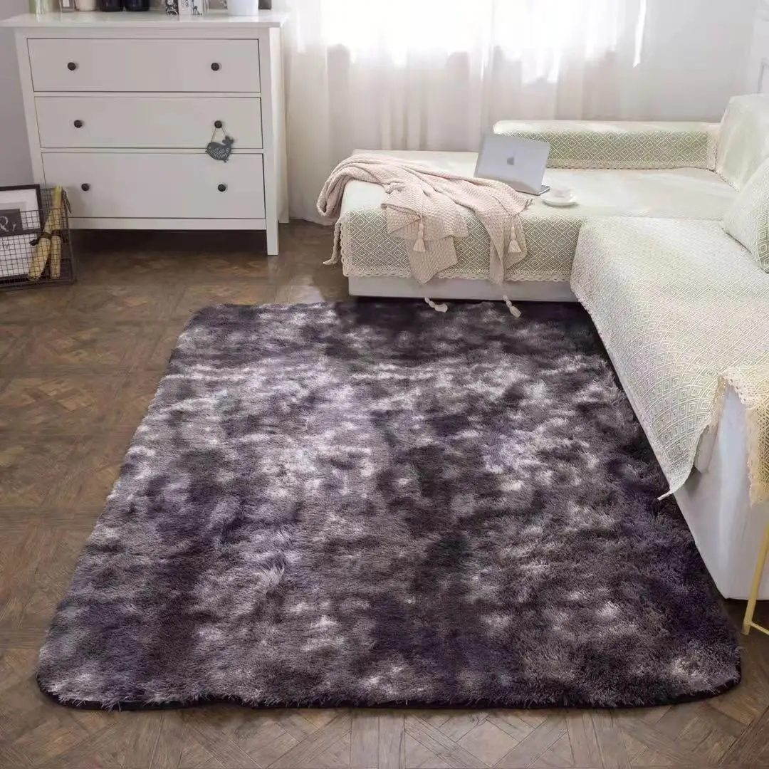 2021 Home Use Anti-slip Soft Fluffy Area Rug White Faux Fur Sheepskin Carpet