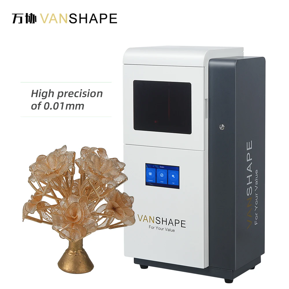 Vanshape UV Curing DLP 3D Printer Castable Resin High Precision PRO120 3D Printer
