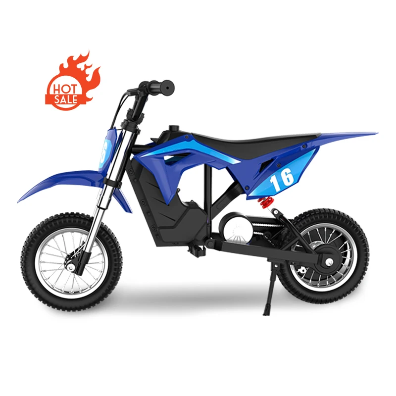 China Kids 15 Mph Road Legal Motocross Spring Damper 300W 36V5.2AH High Range Small Electric Mini Motorcycle