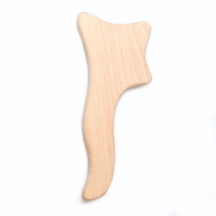 100% Wood Tool Wood Therapy Lymphatic Drainage Paddle Gua Sha Massage Soft Tissue wood therapy massage stick tools