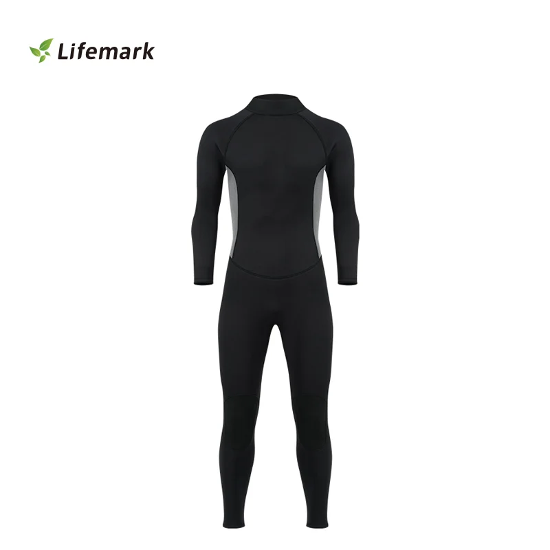 Back Zipper Scuba Diving Wetsuit Men New 3mm Neoprene Swimming Diving Suit Surf Triathlon Spearfishing Wet Suit Full Bodysuit
