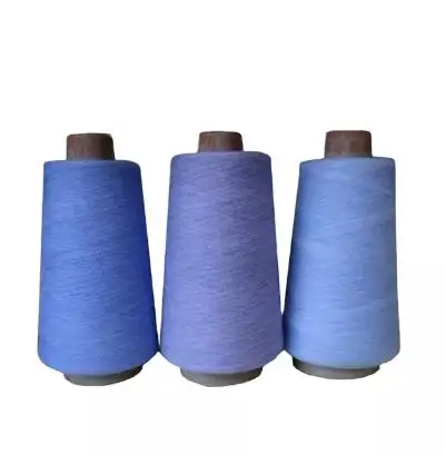 High Quality Soft Cotton Yarn for Embroidery Knitting Weaving Color Ring Spun Open End Yarn Evenness Good