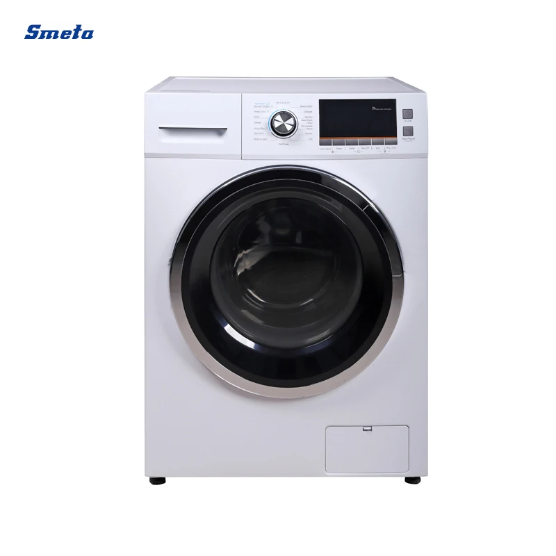 Smeta 12kg 120V Front Load Automatic All in One Washer With Dryer for Home