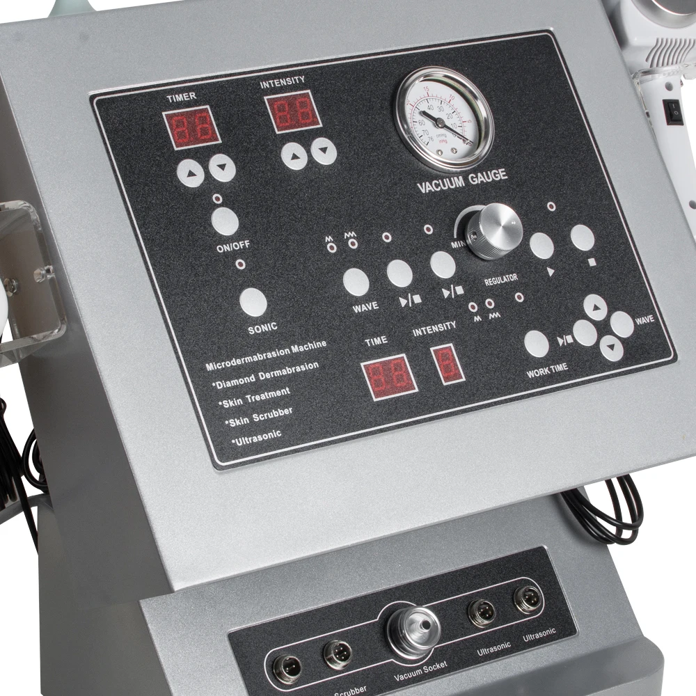 4 in 1 Diamond dermabrasion microdermabrasion ultrasonic hot cold hammer machine