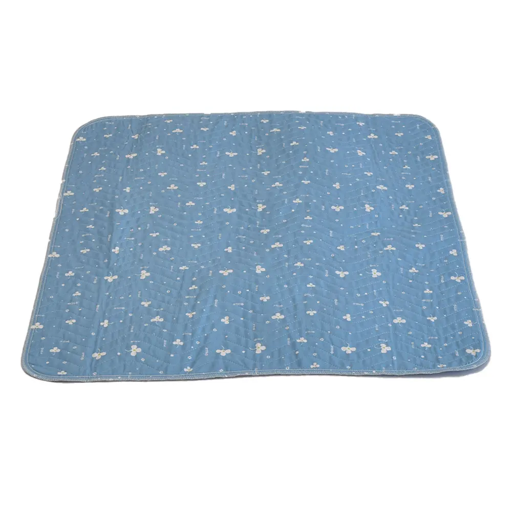 Hot Sale Waterproof Incontinence Bed Pads Soft 4-Layer Washable and Reusable Incontinence Bed Adult Underpad