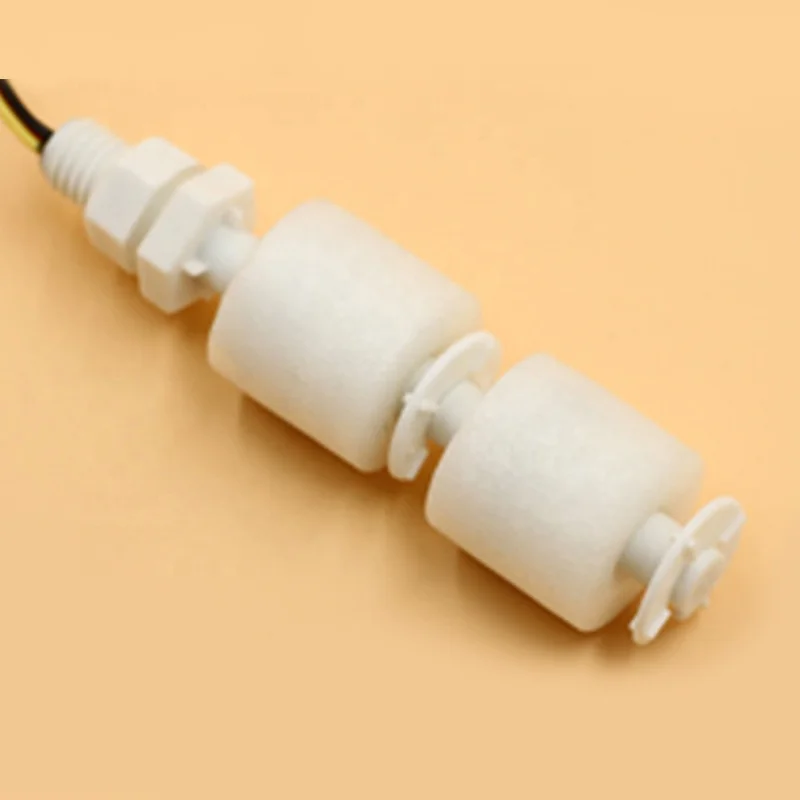 Vertical Mounted PP Magnetic Float Switch Water Tank Level Sensor