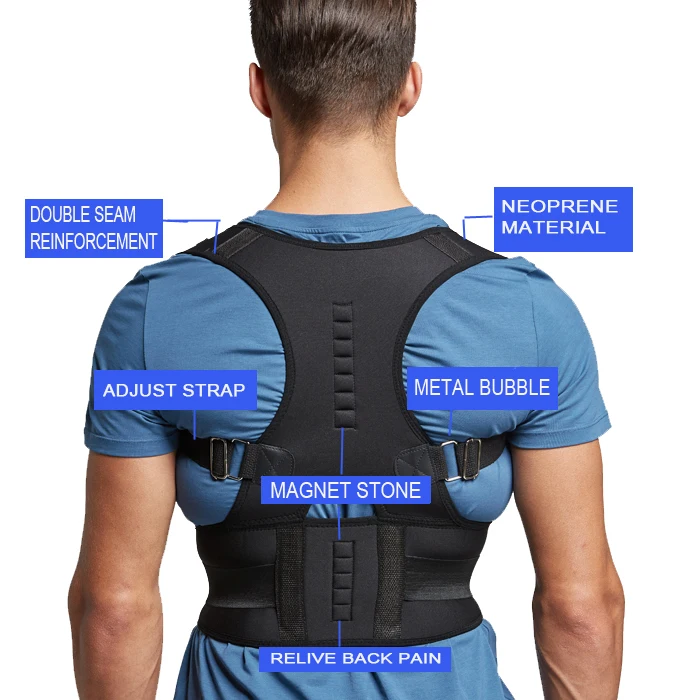 Adjust magnet/Magnetic Posture Corrector back support Posture Back Corrector Support for men