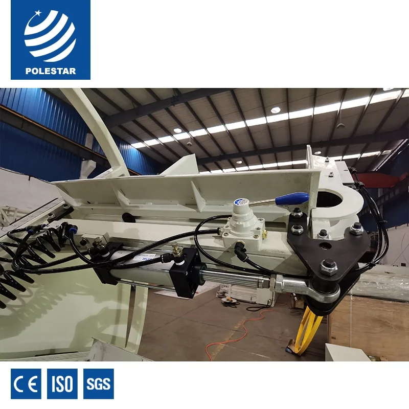 one direction double station plastic pipe winding machine pe pp pipe coil machine plastic pipe coiler plastic conveyor roller