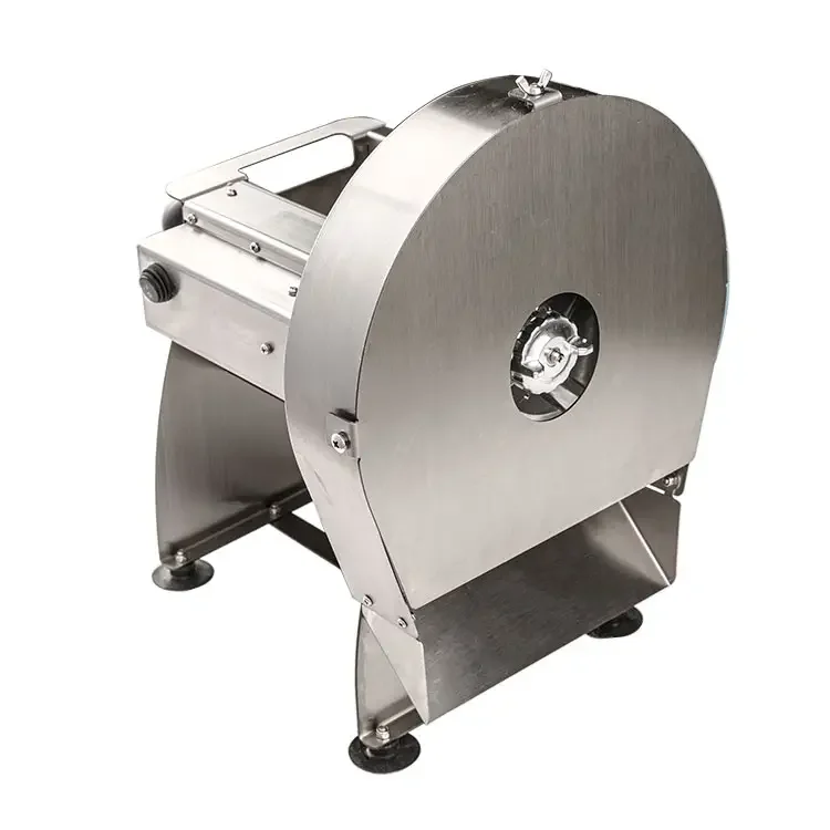 LYROE Commercial Restaurant Manual Semi-Automatic Stainless Steel Vegetable Potato Strips Slicer Cutter Slicing Machine