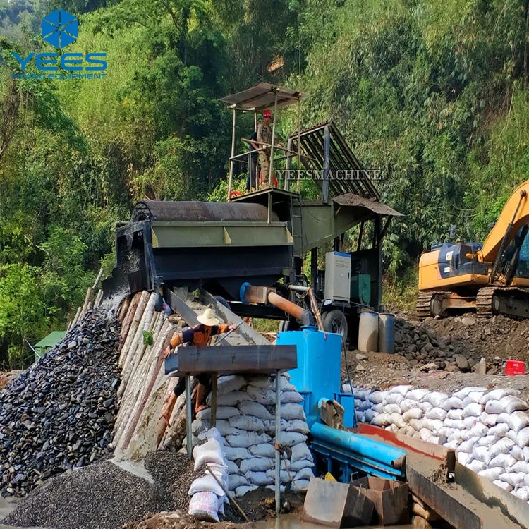 Sand Gold Processing Machine Panning For Gold Extracting Equipment