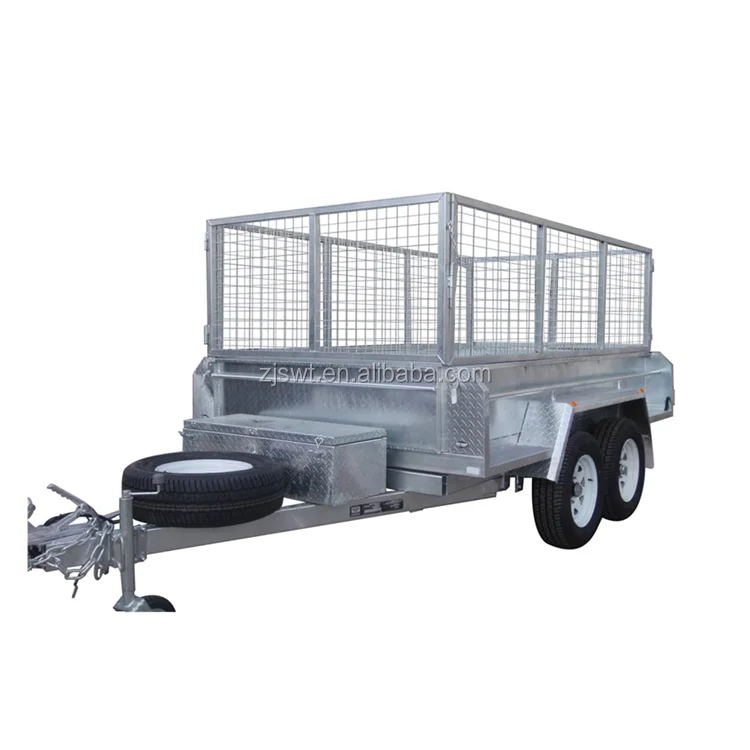 Economic hydraulic agricultural trailer tipping trailer trailer sale
