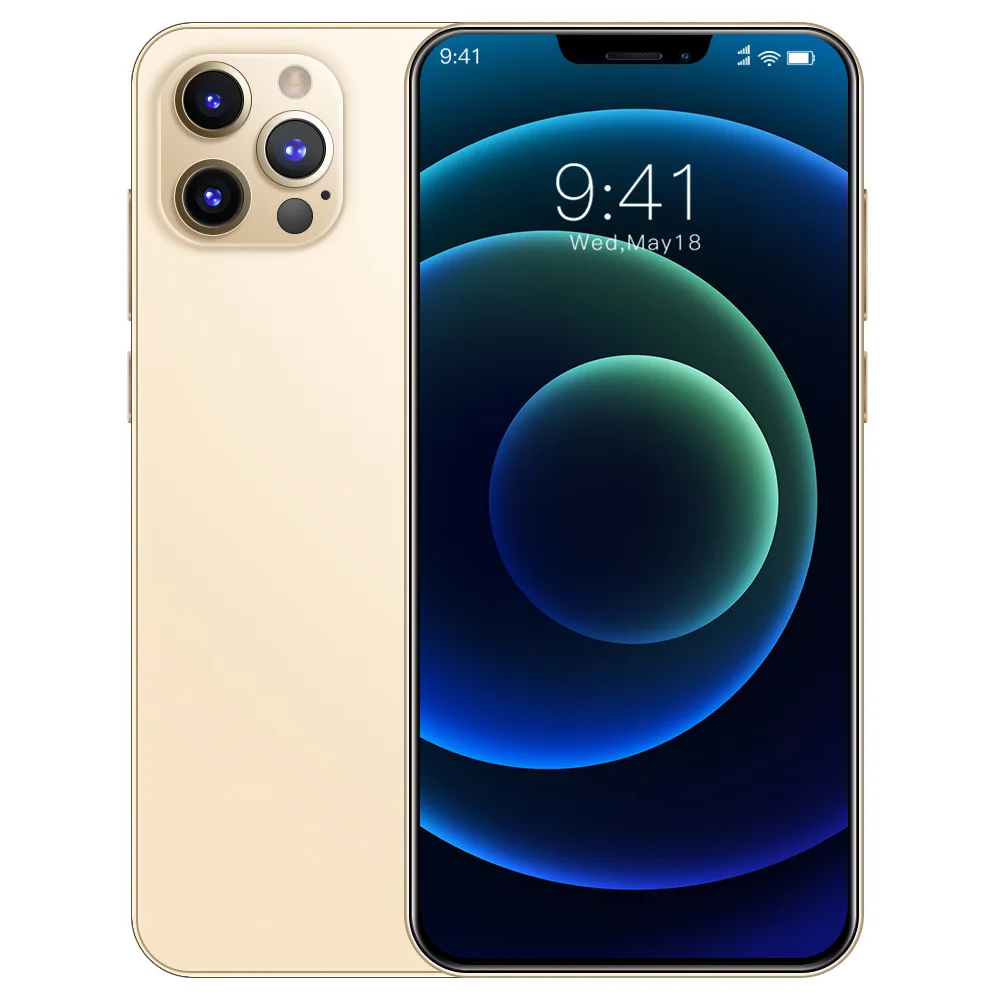 Смартфон i12 pro max, 1 + 128 ГБ, 5 + 8 Мп, 6,7 дюйма