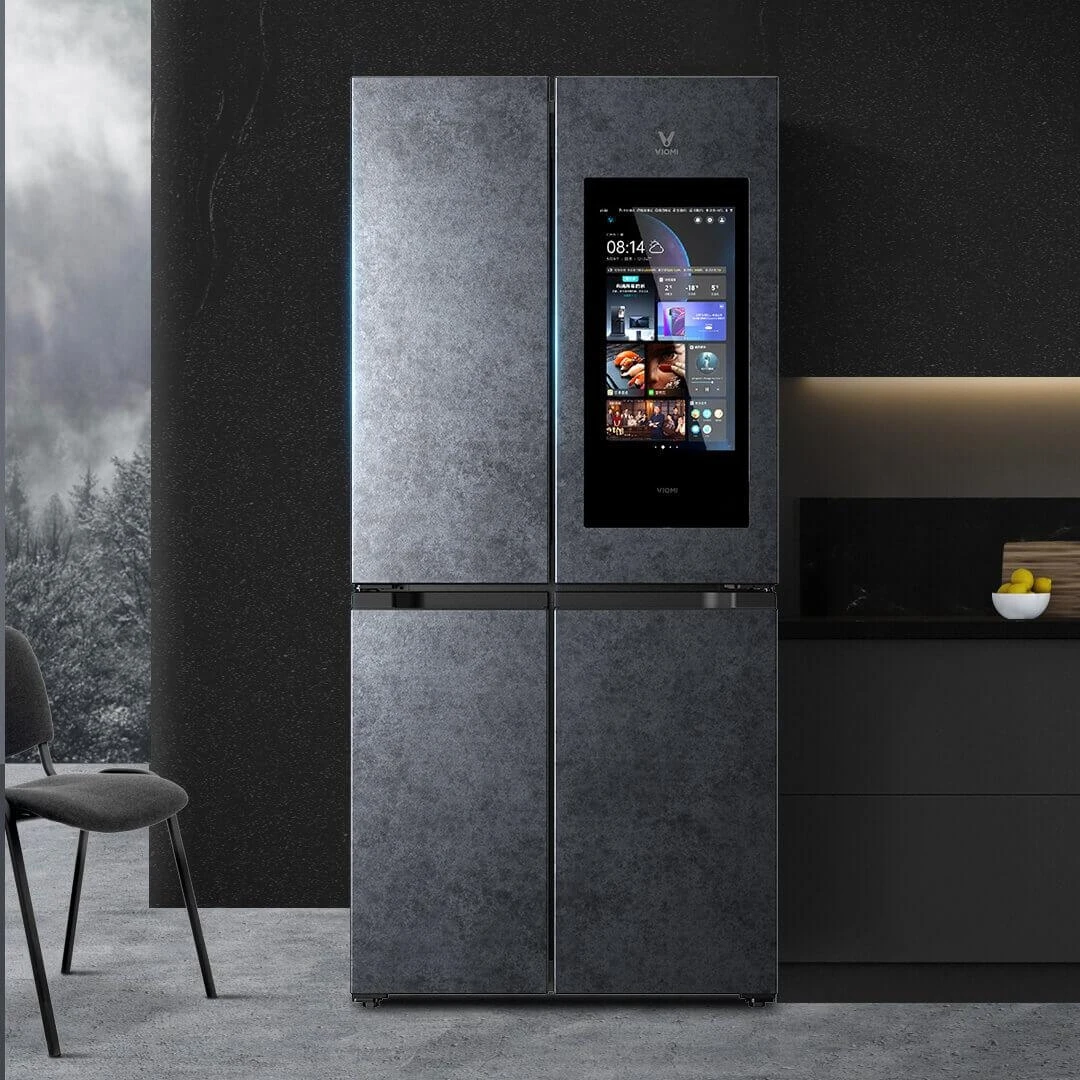 Xiaomi Viomi 502L Smart Interactive Large Screen Smart Cross Refrigerator Four Door Refrigerator
