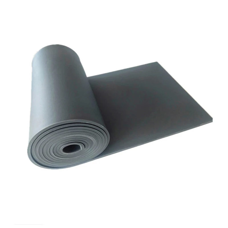 Soundproofing foam rubber sheet air duct insulation hs code insulation materials aluminum foil nitrile rubber foam insulation