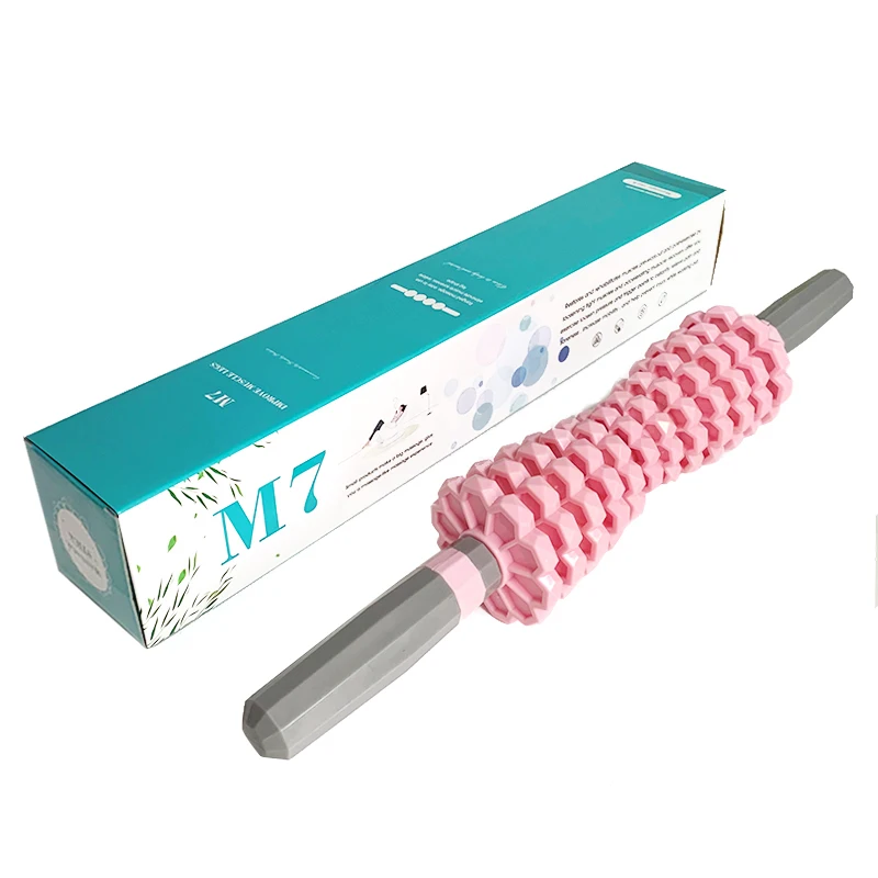 Plastic Fitness Massage Stick High quality muscle stretching massage stick for training muscle relaxation