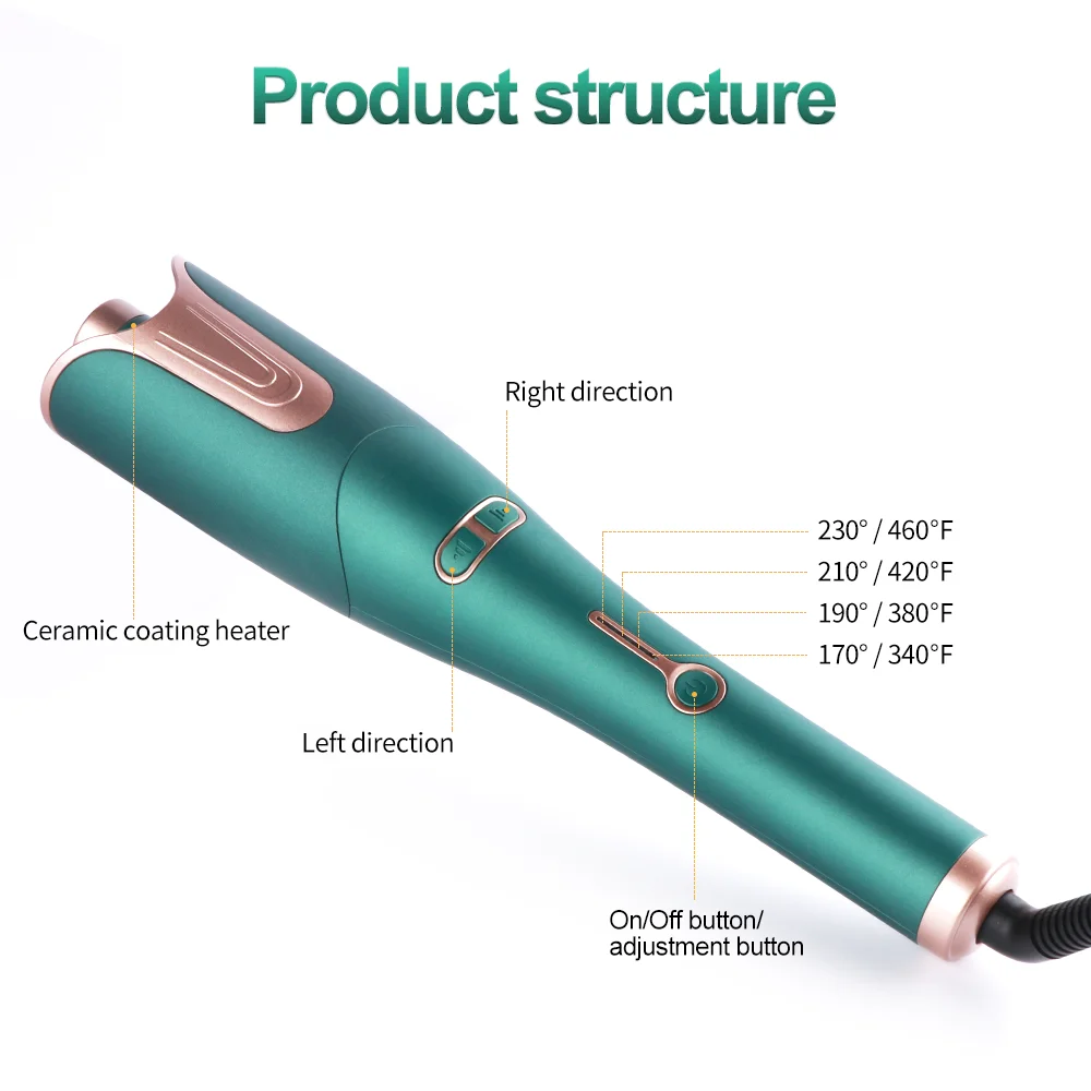 Lescolton  Customized Logo  best sellers professional auto electric hair curler roller automatic hair curling iron