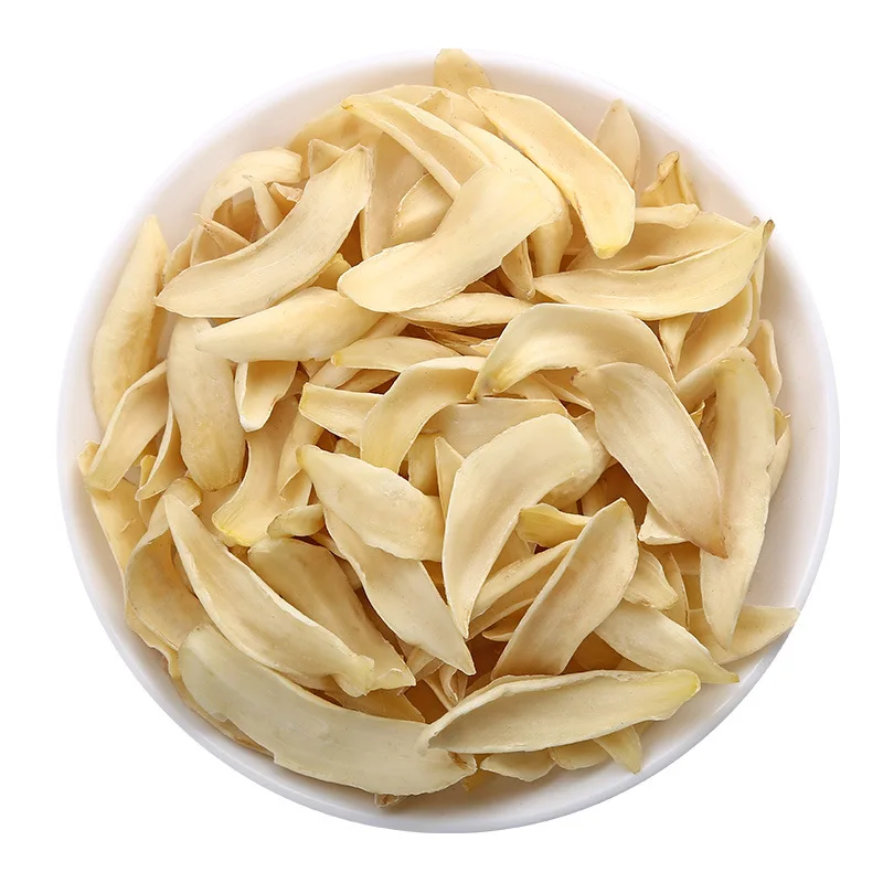 wholesale high quality chinese bai he Long ya Lilium root natural dried lily bulb for food