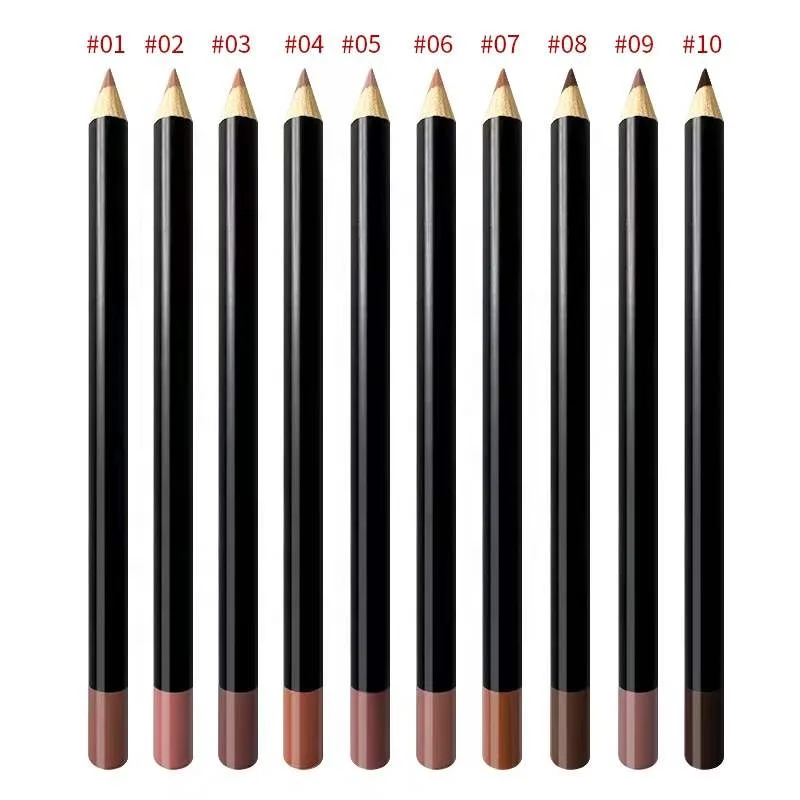 Женский макияж lipliner 20 цветов стойкая губная помада матовая с подводкой для губ бесплатный