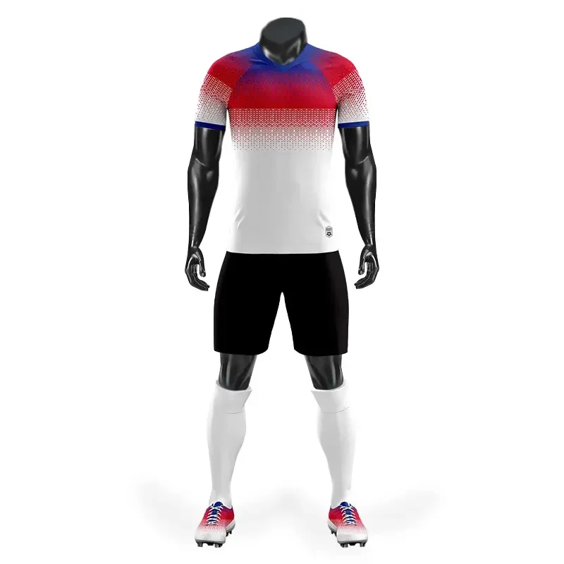 Factory Supply Blue Soccer Jersey For Kids Canada Mens Black Soccer Jersey Football Suits