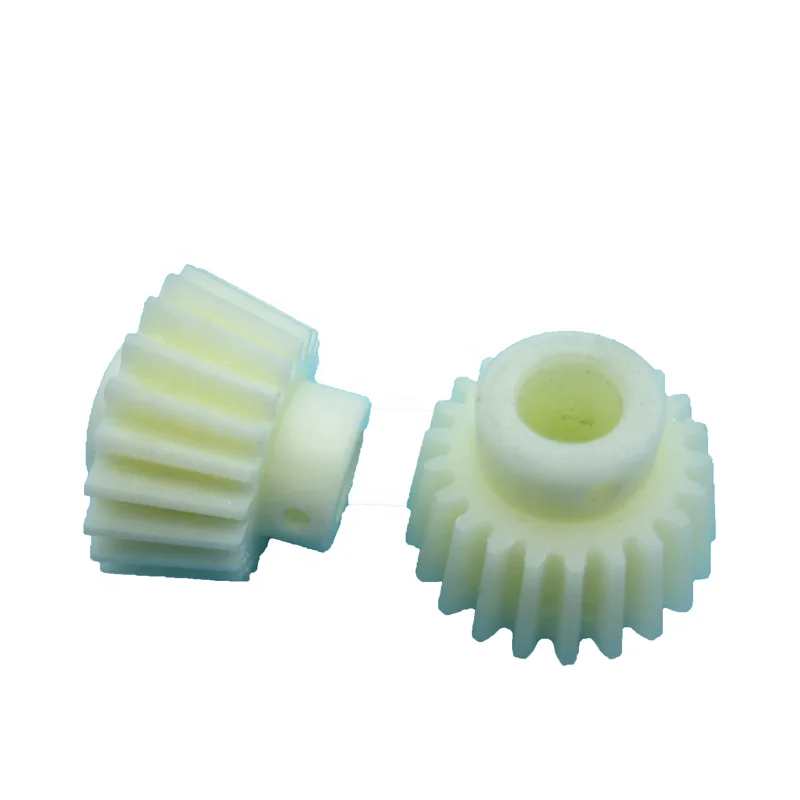 Source factory manufacturing plastic bevel 45 degrees gear sets for gardening tools